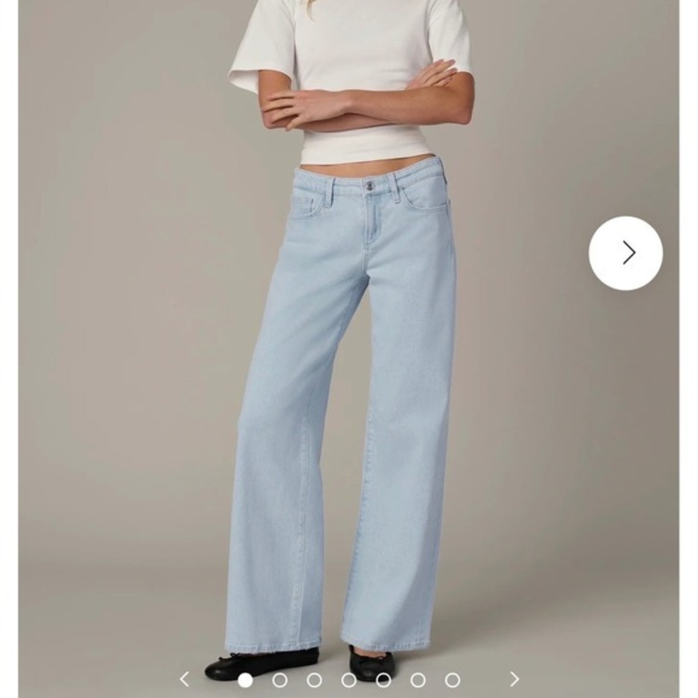 Joe's Jeans The Lou Lou Low Rise Wide Leg Jeans Jubilee – Women's Size 25 – NWT